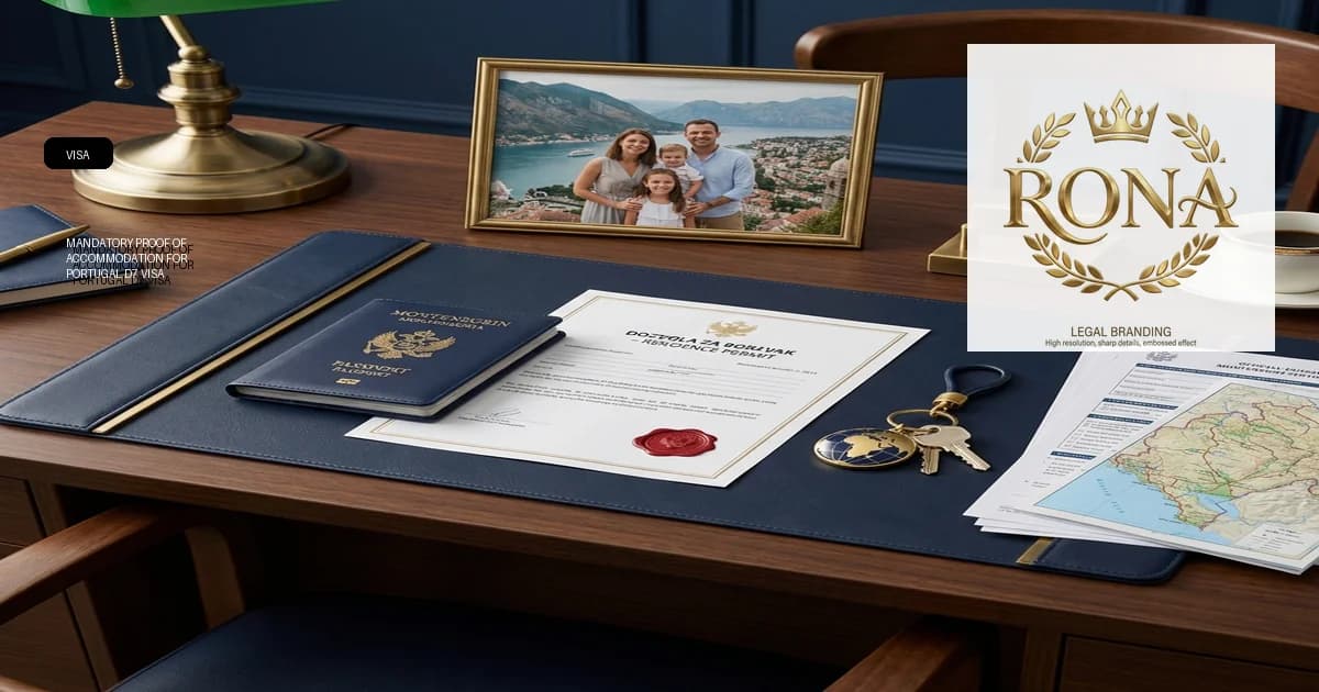 Mandatory Proof of Accommodation for Portugal D7 Visa