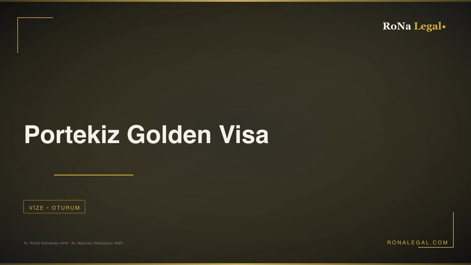 Portugal Golden Visa — RoNa Legal service hero